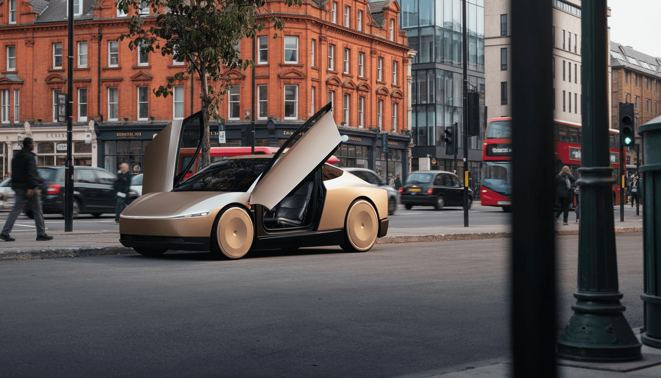 tesla robotaxi at uk