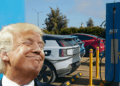 uk ev sales iran war petrol prices
